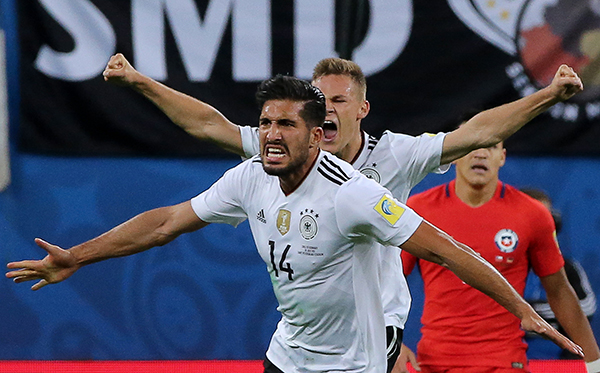 包含丹麦完胜智利，法比尼奥高光表现的词条